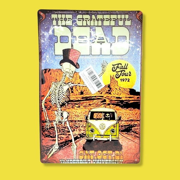 The Greatful Dead Tin Sign - Picture 7 of 8
